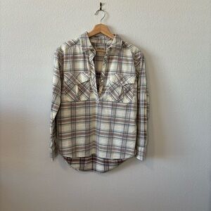 Orvis Classical Flannel Popover Shirt - Outdoorsy & Casual Plaid